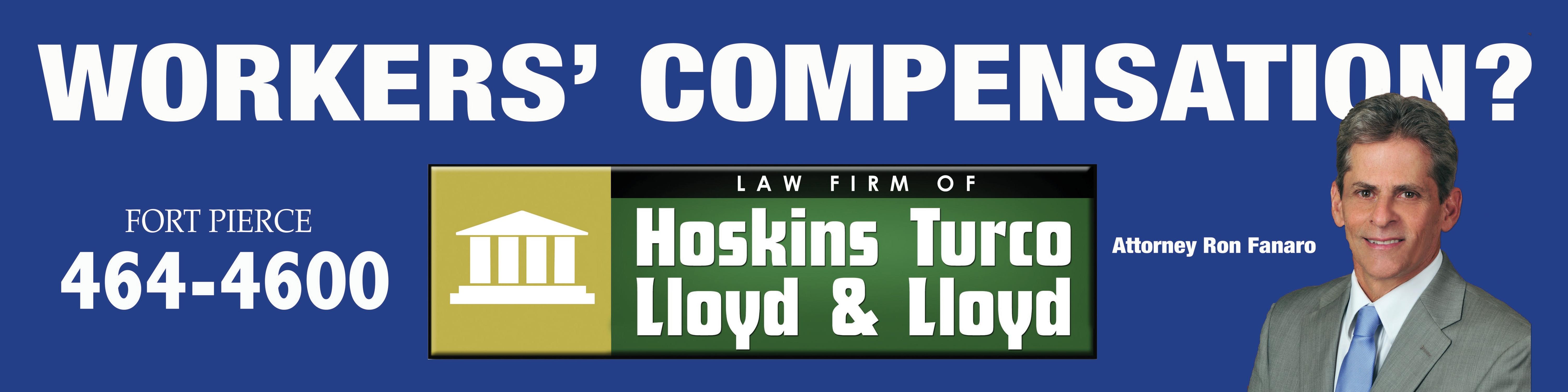 Aten Advertising recently developed this new billboard layout for the Workers' Compensation department at Hoskins Turco Lloyd & Lloyd. 